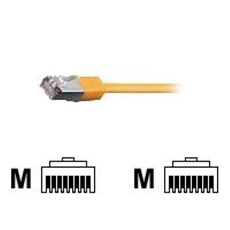 equip - Cordon de raccordement - RJ-45 (M) pour RJ-45 (M) - 2 m - SFTP - CAT 6 - sans halogène, moulé, bloqué - orange