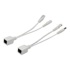 Passive PoE cable kit DN-95001 - Kit de câble Power over Ethernet (PoE) - prise CC 5,5 mm - CAT 5e