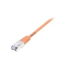 equip - Cordon de raccordement - RJ-45 (M) pour RJ-45 (M) - 7.5 m - SFTP - CAT 6 - sans halogène, moulé, bloqué - orange