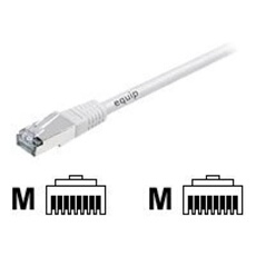 equip - Cordon de raccordement - RJ-45 (M) pour RJ-45 (M) - 10 m - FTP - CAT 6a - moulé - rouge