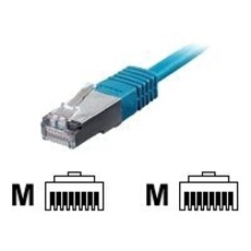 equip - Cordon de raccordement - RJ-45 (M) pour RJ-45 (M) - 15 m - FTP - CAT 6a - moulé - bleu