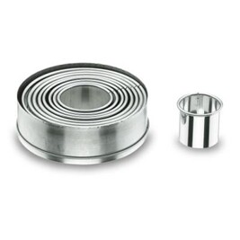 Lacor 68626 Emporte-Pièces Cercle à Tarte Rond 26 x 6 cm 18/10 Lacor 68626 Emporte-Pièces Cercle à Tarte Rond 26 x 6 cm 18/10