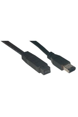 Câble firewire GENERIQUE CABLING® Câble adaptateur FireWire 800/400 9 pins  6 pins 2 métres