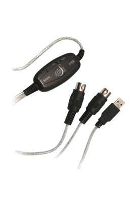 Cables USB GENERIQUE CABLING® Interface MIDI Cable MIDI USB USB-MIDI