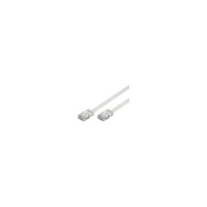 Flach-PatchCable - divers - RJ45 U/UTP Cat6 20,00m blanc