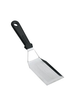 couteau lacor spatule plancha inox 7x13,5 cm - - noir - inox