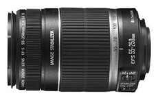 EF-S IS 55 - 250 mm f/4.0 - 5.6