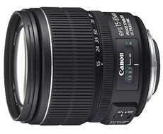 Objectif reflex EF-S 15 - 85 mm f/3.5 - 5.6 IS USM