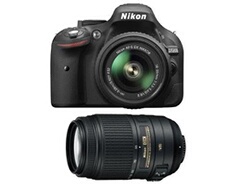 D5200 + 18-55 VR + 55-300 VR