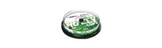 - 10 x DVD-R - 4.7 Go (120 minutes) 16x - argent - spindle