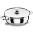 Poêle à Paella Lacor Chef Luxe 50 Cm - Inox 18/10 Avec Fond Sandwich, Induction Compatible, Idéale Pour Grandes Préparations (17L)