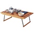 Plateau petit déjeuner au lit en bambou 50x30x21cm Couleur bois Wadiga Plateau petit déjeuner au lit en bambou 50x30x21cm Couleur bois Wadiga