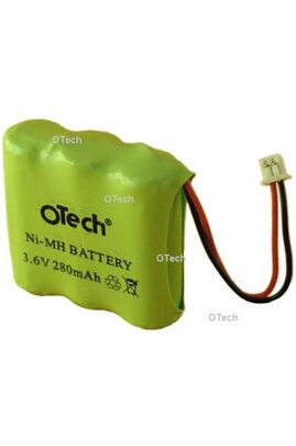 Batterie téléphone fixe Otech Piles/Batteries 3,6V 280mAh NiMh AAA pour  telephone sans fil DECT