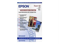 Epson Premium Semigloss Photo Paper - Semi-brillant - A3 plus (329 x 423 mm) 20 feuille(s) papier photo - pour SureColor P5000, SC-P700, P7500, P900,