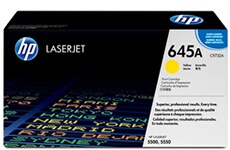 645A - Jaune - original - LaserJet - cartouche de toner (C9732A) - pour Color LaserJet 5500, 5550