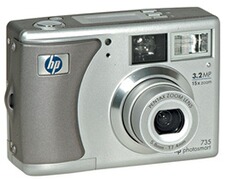 Appareil photo compact Hp PhotoSmart 735