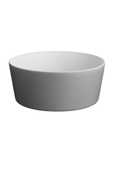 vaisselle generique alessi dc0338 dg tonale saladier en ceramique stoneware dark grey