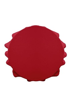 nappe de table today - nappe ronde diam. 180 cm - rouge