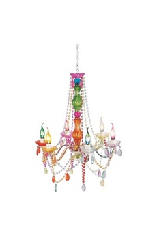 autres luminaires generique kare design - lustre starlight multicolore 6-branches