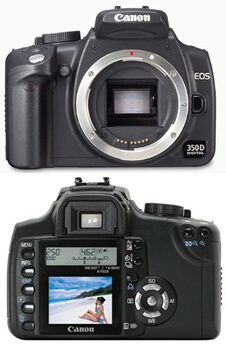 EOS 350D noir