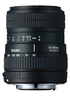 55-200 mm f : 4-5,6 DC HSM Nikon