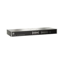 Switch LevelOne GSW-1657 De 16 Puertos Gigabit | No Administrado, 32 Gbit/s, Para Oficina O Casa