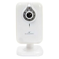 BS-CAM/DESK Caméra de surveillance WiFi à vision nocturne Blanc