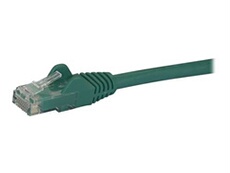 Câble réseau Cat6 Gigabit UTP sans crochet de 2m - Cordon Ethernet RJ45 anti-accroc - Câble patch Mâle / Mâle - Vert - Cordon de raccordement - RJ-45