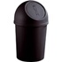 Poubelle inox sanitaire design à clapet PUSH 25L pour collectivités Poubelle inox sanitaire design à clapet PUSH 25L pour collectivités