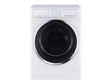 LG 6 Motion Direct Drive F84912WH - Machine à laver - largeur : 60 cm - profondeur : 59 cm - hauteur : 85 cm - chargement frontal - 58 litres - 8 kg