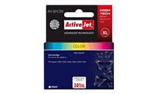 AH-301CRX Premium - 20 ml - haute capacité - couleur (cyan, magenta, jaune) - compatible - cartouche d'encre (alternative pour : HP 301XL) - pour HP