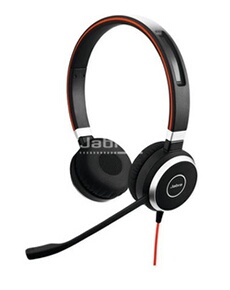 Micro-casque stéréo Evolve 40 MS Noir