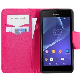 EbestStar® Etui portefeuille Sony Xperia E3, Noir +Mini Stylet +Film - Téléphonie EbestStar® Etui portefeuille Sony Xperia E3, Noir +Mini Stylet +Film - Téléphonie