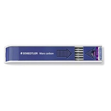 STAEDTLER Etui 12 Mines Graphite 2mm 2B
