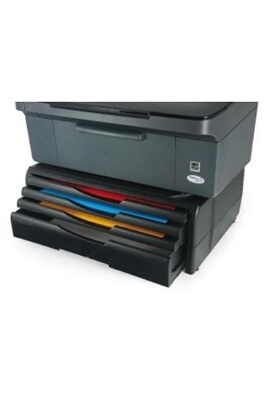 Autres accessoires de bureau GENERIQUE Exponent 44003 meuble support avec 4  tiroirs pour imprimante (noir) exponentw