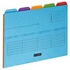 Arianex Paquet De 10 Sous-Dossiers Pour Dossiers Suspendus - 5 Touches 330x250mm