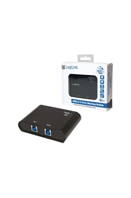 Hub USB 2direct LogiLink USB 3.0 Sharing Switch - Commutateur de