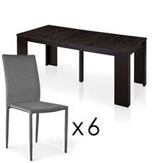 Ensemble Table et Chaise Darty