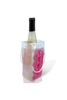 accessoire autour du vin generique vin bouquet - sac refrigerant pour bouteille seau à glace rose