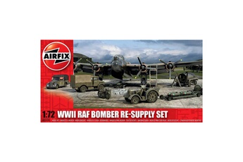 Maquette Airfix Maquettes véhicules militaires et accessoires : WWII RAF Bomber Re-supply Set