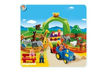 Playmobil PLAYMOBIL Playmobil 6754 - 1.2.3 - Coffret Grand Zoo