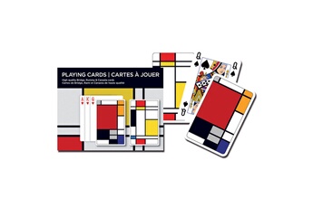 Coffret multi-jeux Piatnik Jeux de cartes : carrés 2 x 55 cartes