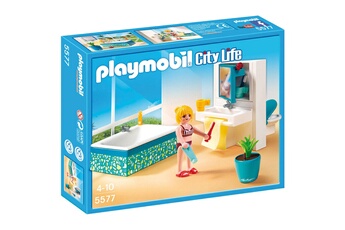 Playmobil PLAYMOBIL Playmobil 5577 : salle de bains avec baignoire