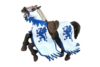 Figurine de collection Papo Figurine cheval au dragon bleu