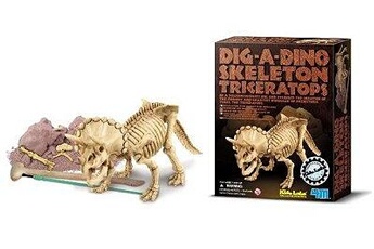 Autre jeux éducatifs et électroniques 4M - Kidz Labs Tricératops déterre ton dinosaure dig a dino