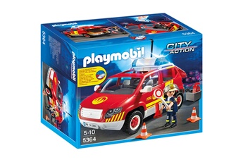 Playmobil PLAYMOBIL Playmobil 5364 : véhicule d'intervention avec sirène