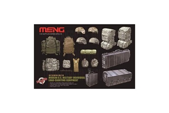 Figurine de collection Meng Accessoires pour figurines : Equipement individuel pour véhicules US Army modernes