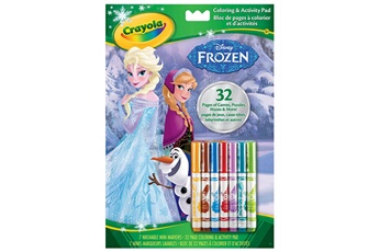 Peinture et dessin (OBS) Crayola Coloriages + autres activités : la reine des neiges (frozen)