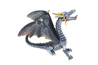 Figurine pour enfant Bullyland Figurine Dragon : Noir et argent