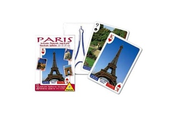 Jeux classiques Piatnik Jeu de cartes : souvenir de paris